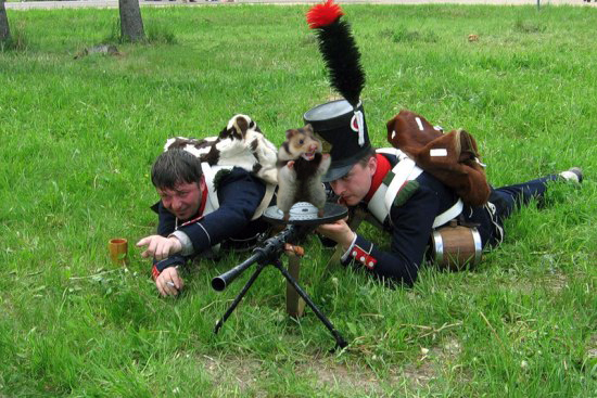 Фотожаба: Хорошо, что под Бородино таких не было