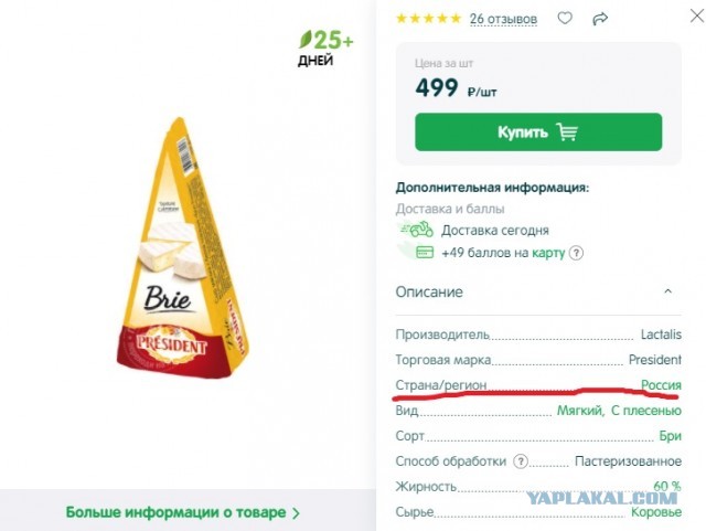 Немного о наценке российских производителей и магазинов....
