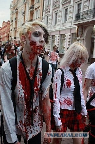 Зомби-парад 2010 в Москве