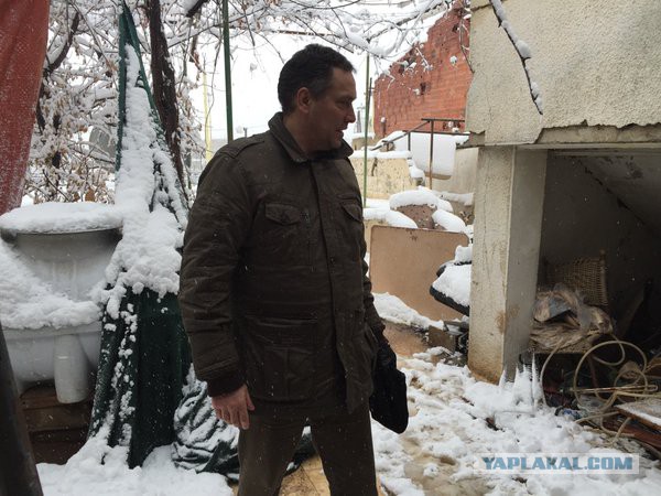 Генерал Мороз приехал в Сирию на Новый Год