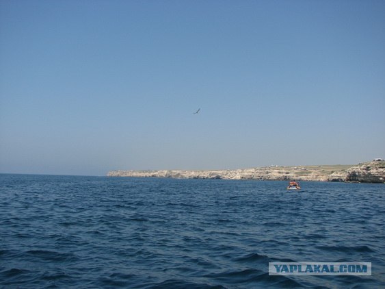 Мыс Тарханкут - самая западная точка Крыма.