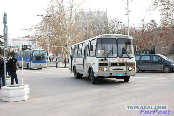 Севастополь встретил ВВшников