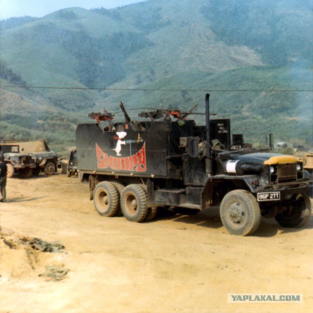 Средний грузовик армии США М35