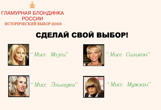 Имя России: Версия ЯПлакалъ!