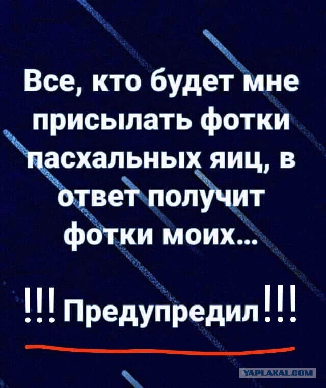 Как же они зае*али! Пасхальная эпидемия идиотов в месенжерах.