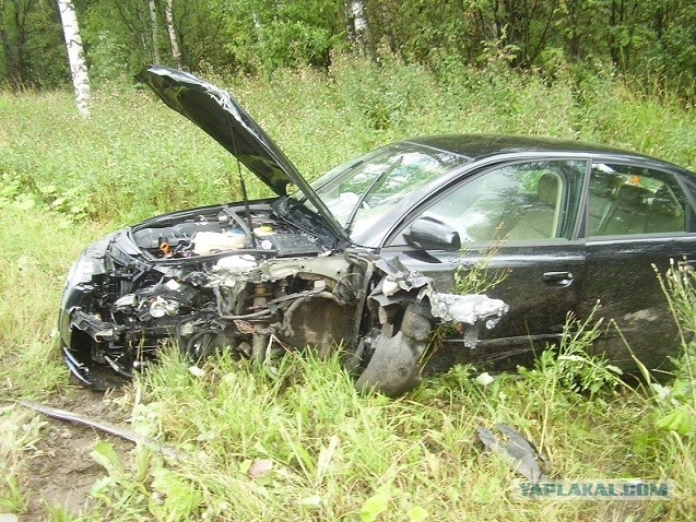 Ведущий сорвался, делая тест Ваз-2114.