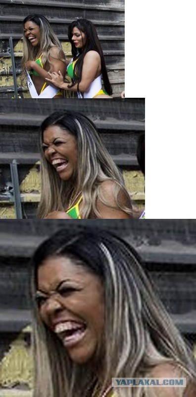 Участницы "Miss Bumbum 2015" прошлись по улице