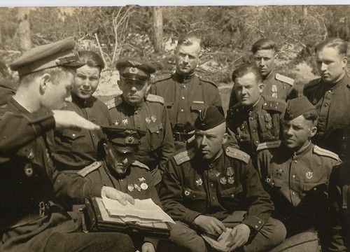Лица героев Великой Отечественной Войны