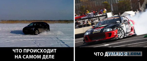 Дрифт в центре Санкт-Петербурга