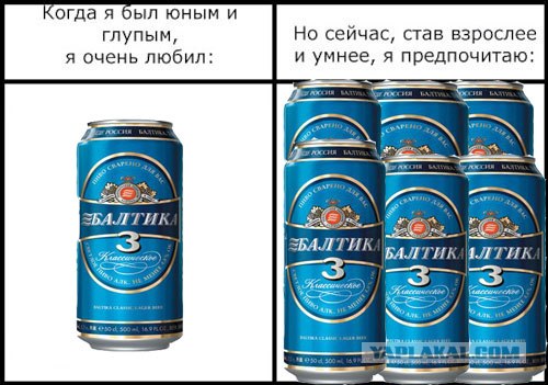 Фотожаба: Когда я был юным и глупым