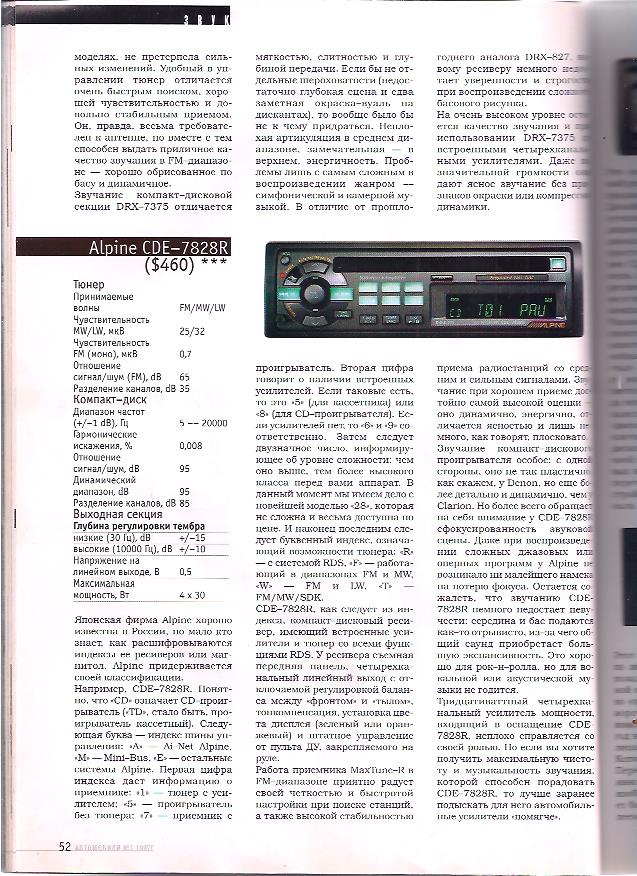 Журнал автомобили - ИЮЛЬ 1997