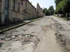 Стык дорог на границе Бельгии и Германии