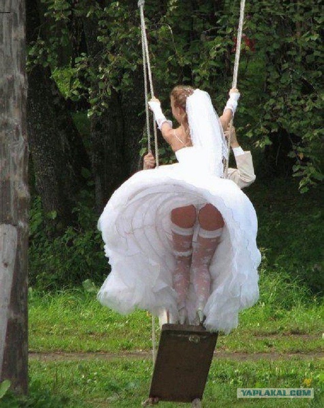 Забавные свадебные фото