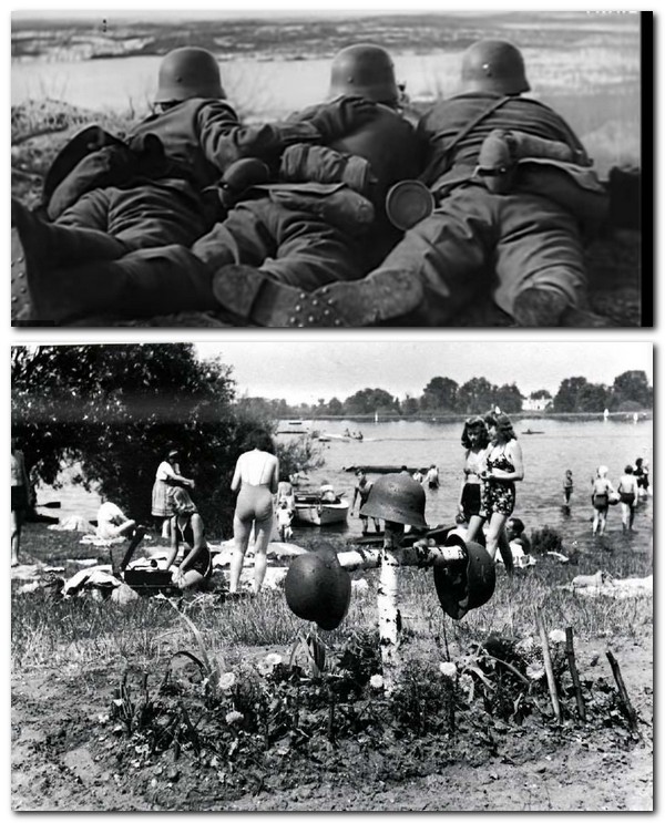 Хроника вторжения 1941. Не постановочные кадры.