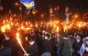 Фашисты в центре Москвы