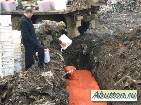 Публичная расправа над продуктами