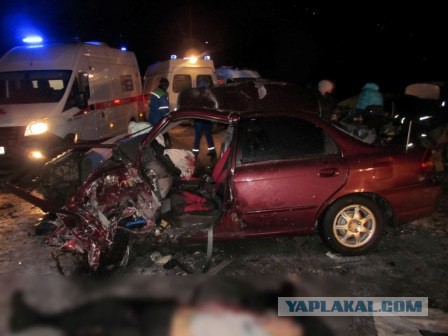 Жуткая автокатастрофа под Орском