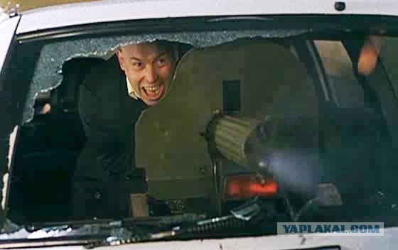 Запорожье, стрельба на дороге.