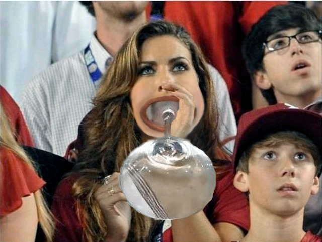 Фотожаба  Болельщица