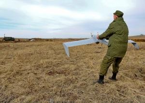 Сбитый беспилотник