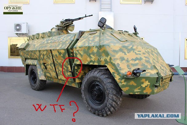 Новые образцы украинской военной техники