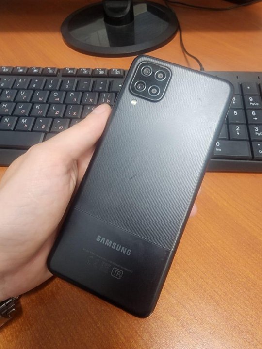 Смартфон Samsung Galaxy A12 SM-A125F Black 32 Гб