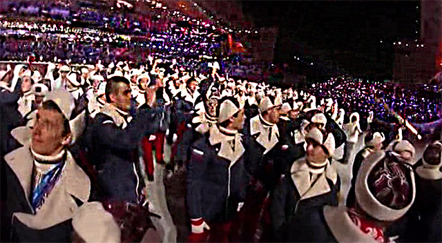 Смотрю открытие Олимпиады!