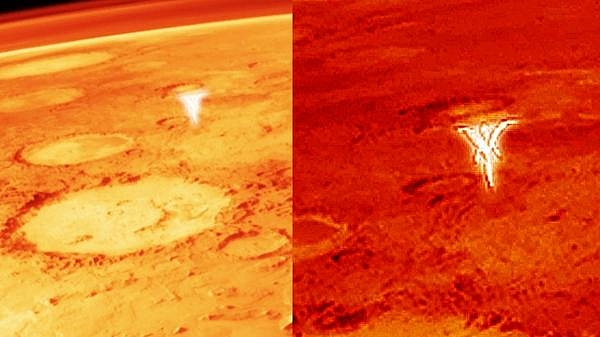Кто подает световые сигналы на Марсе?