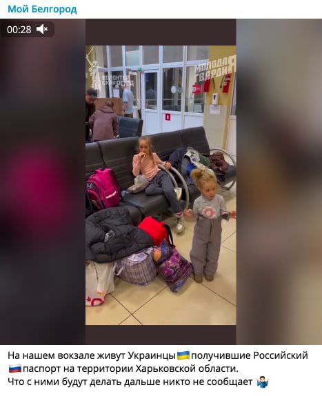 В Харьковской области выдали первые паспорта РФ