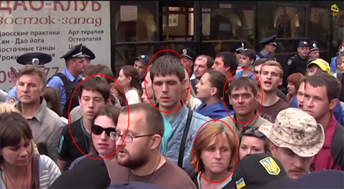 30 активистов Евромайдана забрали в отделение