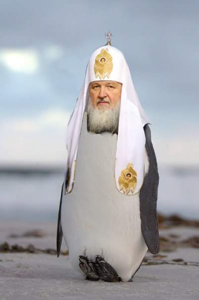 Встреча патриарха с Ковальски