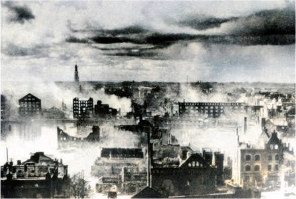 Кёнигсберг в апреле 1945-го.