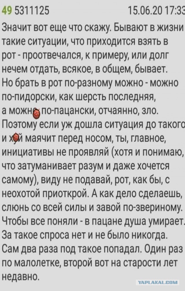 Ответ на пост про наведение порядков ретро-правоохранителями.
