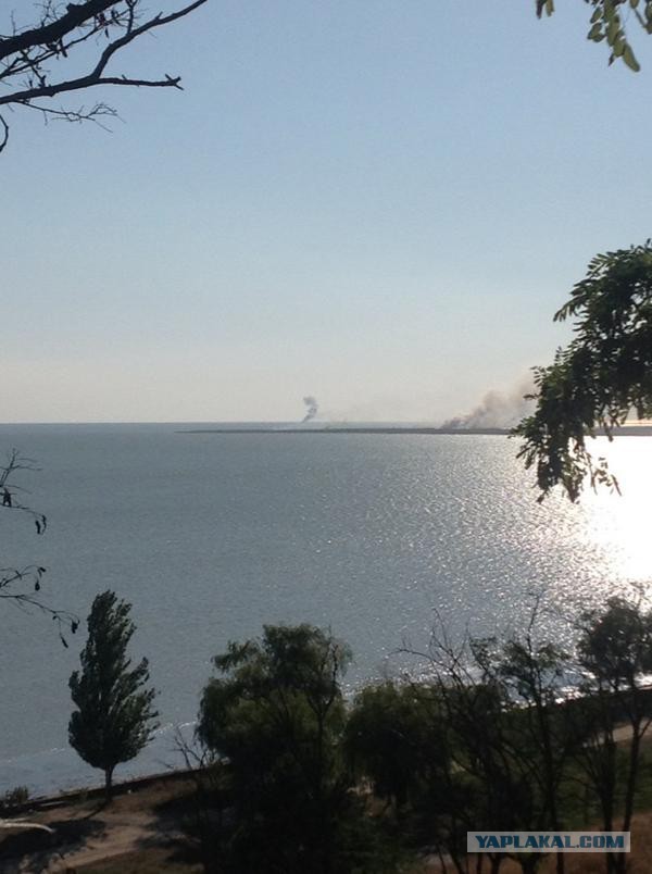 В Азовском море обстрелян катер