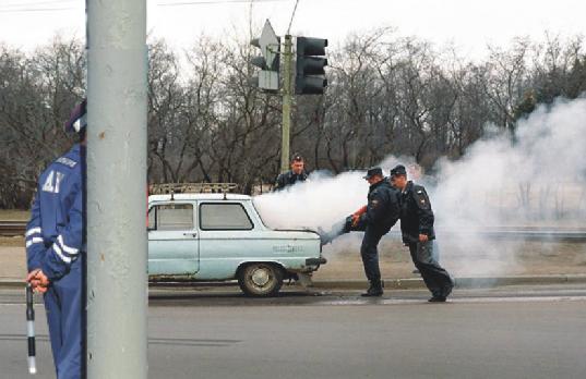 Фотожаба: запорожец и милиция