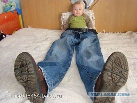 Вот что происходит, когда папа остается один с ребенком :-) Мамам не смотреть!