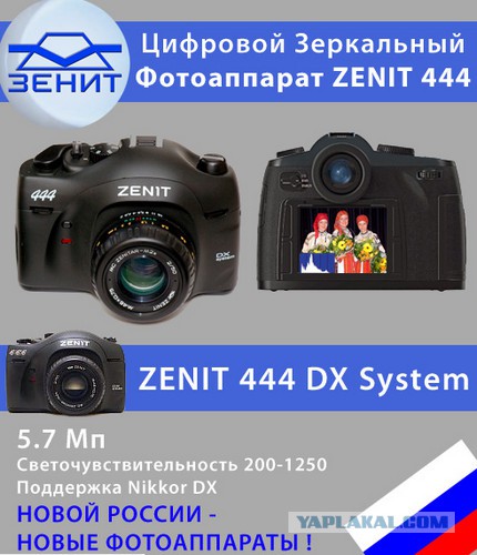 Фотоаппараты «Зенит» вернутся в 2018 году
