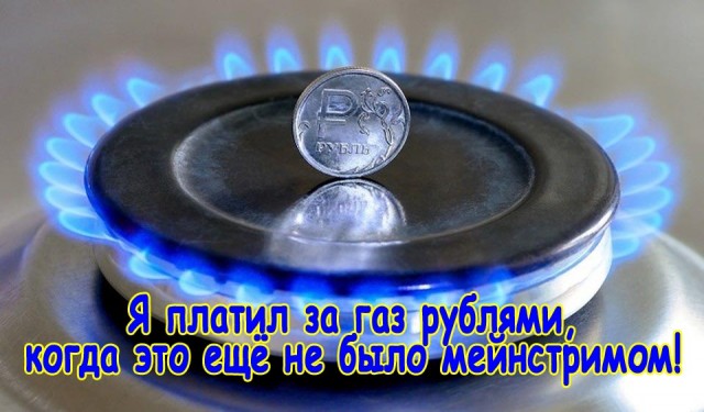 Всё что нужно знать об оплате за газ в рублях