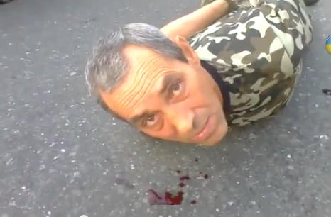 Ополченцы попали в плен...