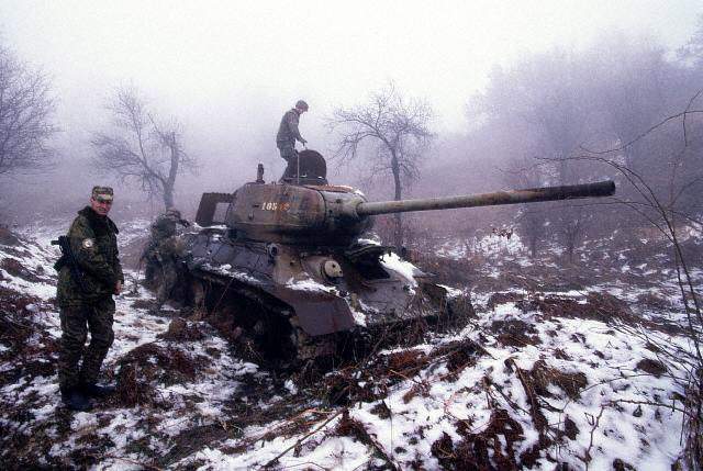 Где ещё воевала "34-ка" после Второй мировой?