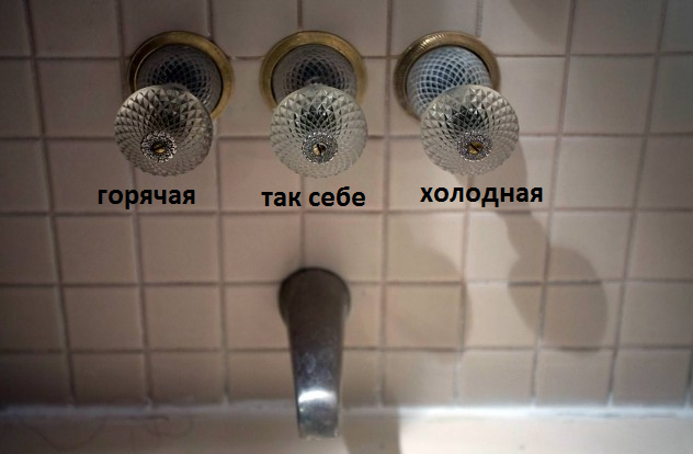 Загадка про три крана в Америке