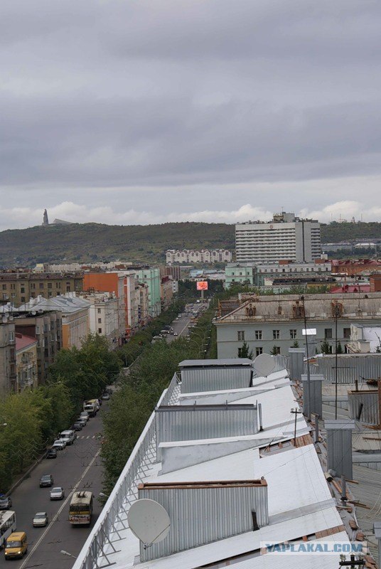 Заполярье. Суровый Мурманск.