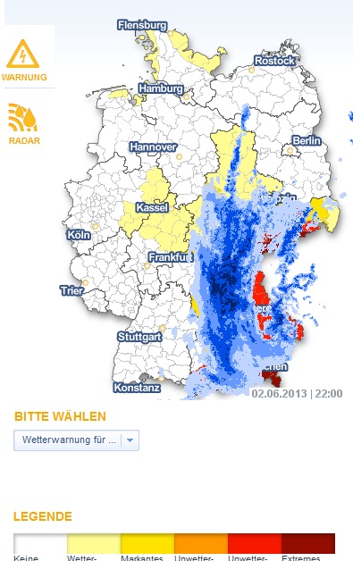 Наводнение в Чехии