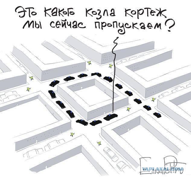 Протестный марш в Москве поддержал Майдан
