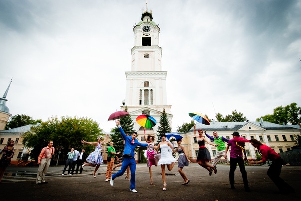 Необычная свадьба. Жена+муж