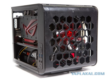 Проект «coreROG»: СЖО в mini-ITX корпусе