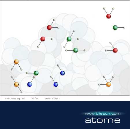 Atome - собираем молекулы