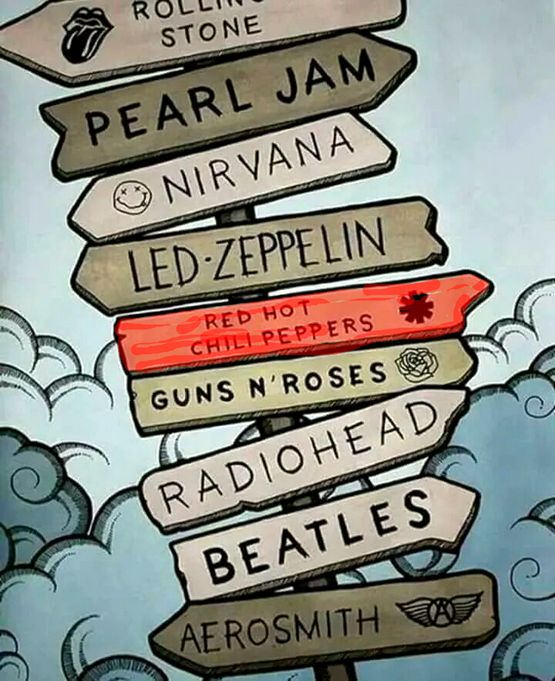 Музыкальные перцы: Red Hot Chili Peppers