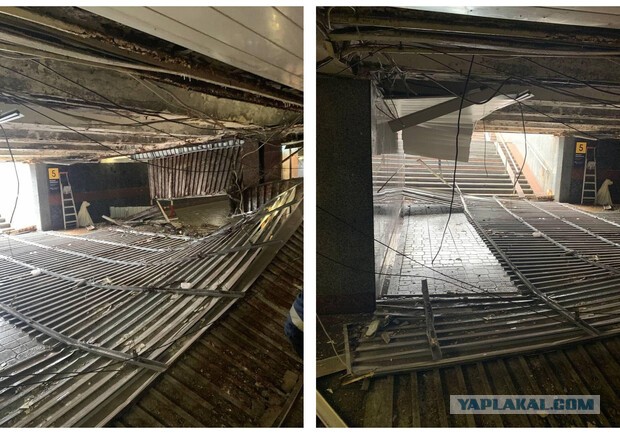 В Киеве разрисовали подземный переход. Юмористы