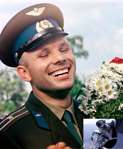 Фотожаба - прыжок Баумгартнера